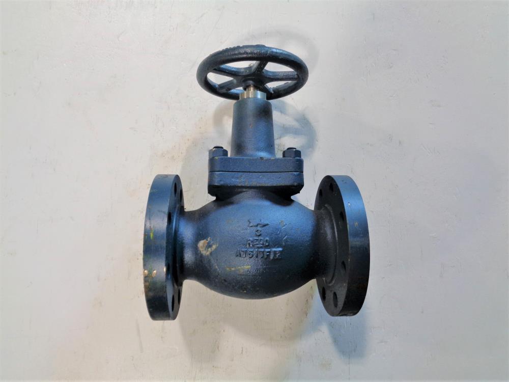 Rego 3" 400 WOG Refrigeration Globe Valve, Ductile Iron, A7517FP